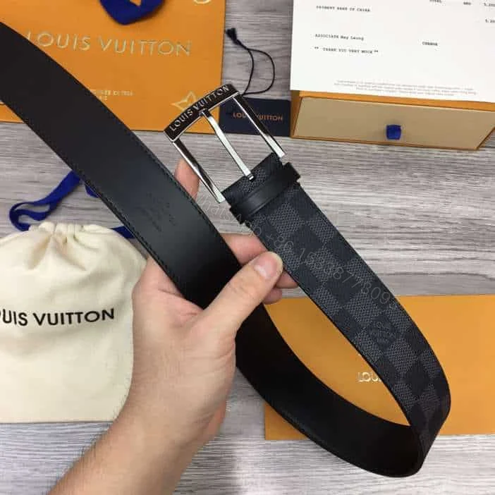 View 7 of LOUIS VUITTON DOWNTOWN 40MM BELT – B163