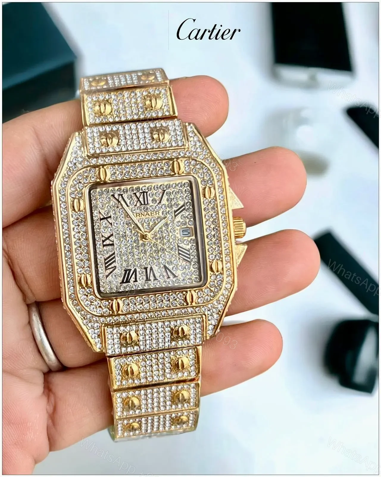 View 2 of Cartier Gold Watch ​7AA Collection