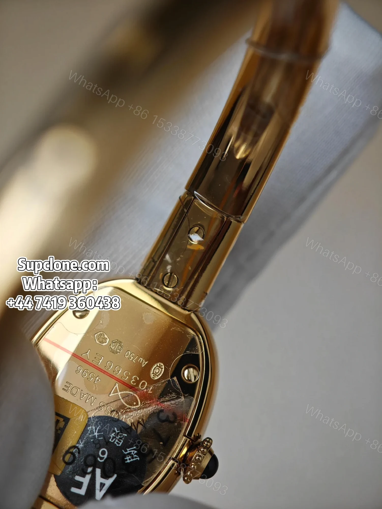 View 6 of Cartier Super Clone Watches 1:1 Baignoire WGBA0018 Gold Bangle Small