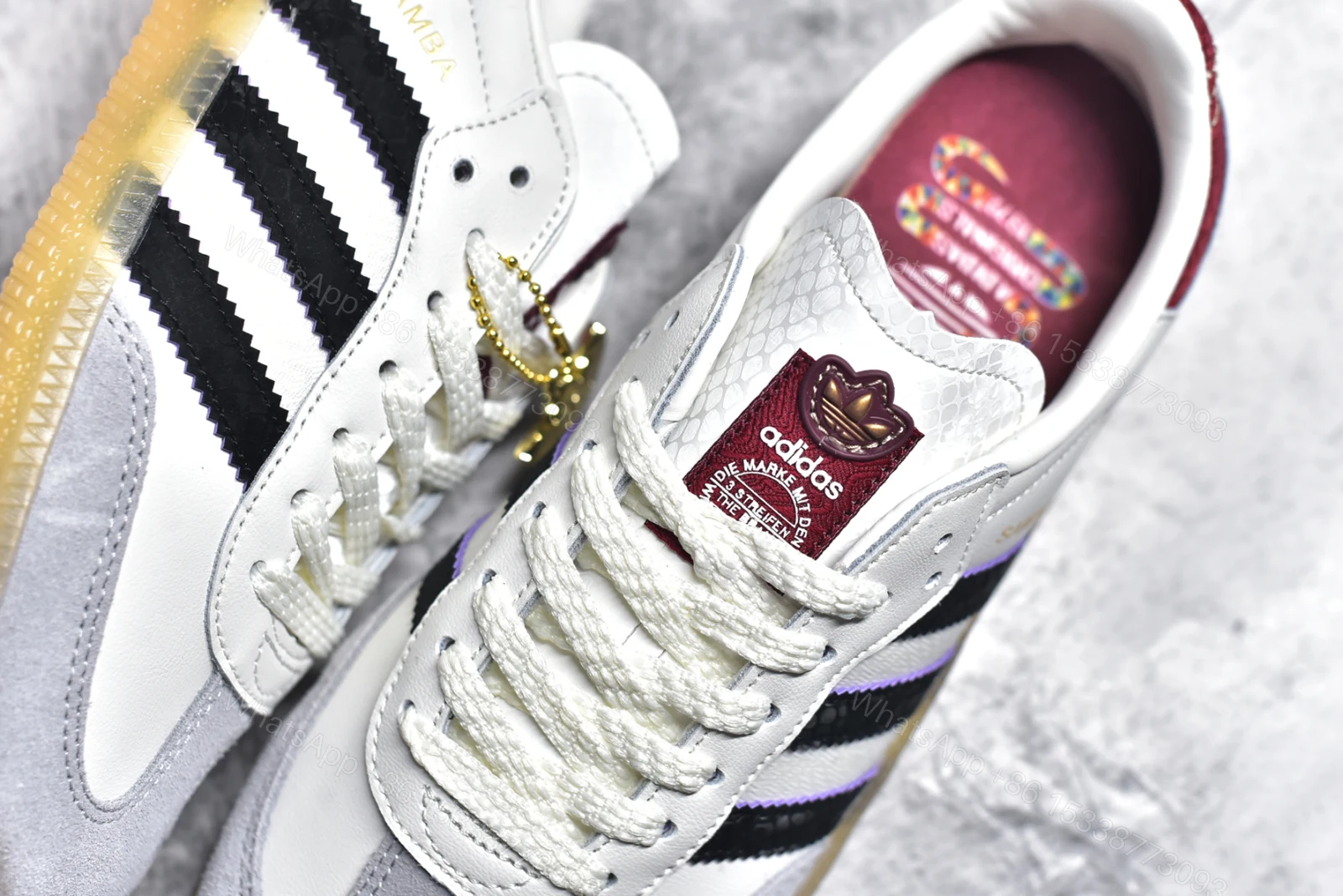 View 6 of Adidas originals SAMBA OG CNY