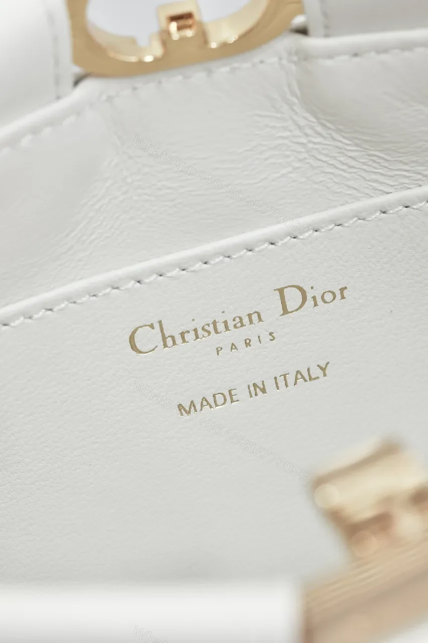 View 2 of Quilted White Leather Clutch: Subtle Luxe, Everyday Versatility