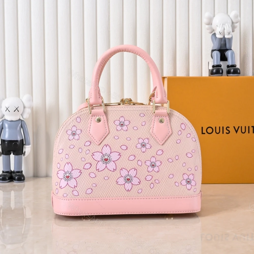 View 4 of Louis Vuitton X Takashi Murakami Alma BB Pink 25Cm M13104