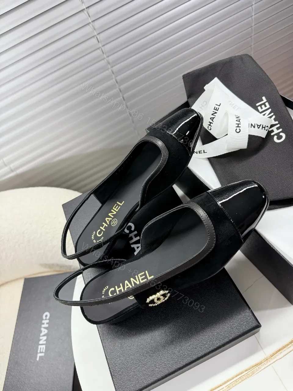 Patent-Slingback Pumps: Luxe Everyday Elegance — view 1