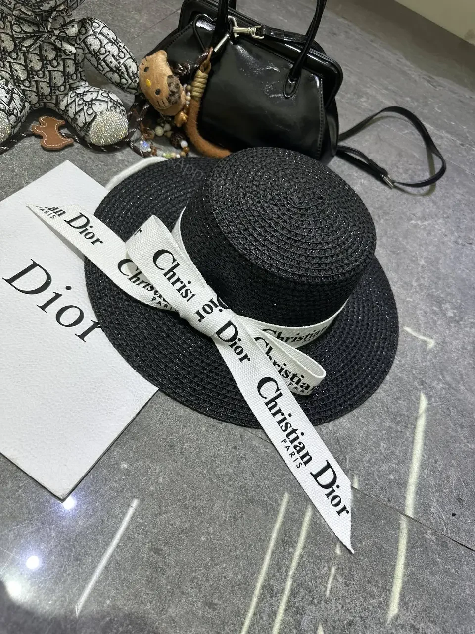 View 3 of Chic Weave Panama Hat: Structured Luxury Detailing