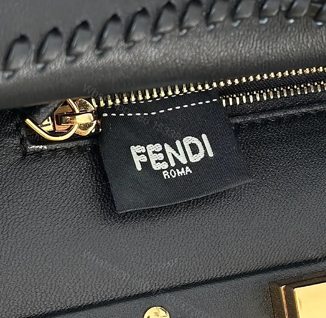 View 3 of Chic Black Leather Satchel: Structured, Versatile Luxury Bag