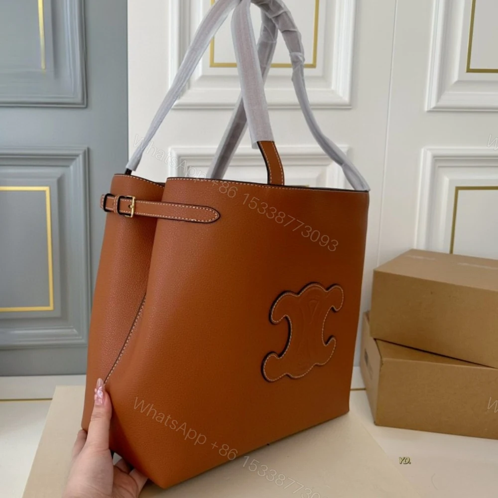 View 3 of CELINE ANAIS TOTE BAG BROWN 33CM