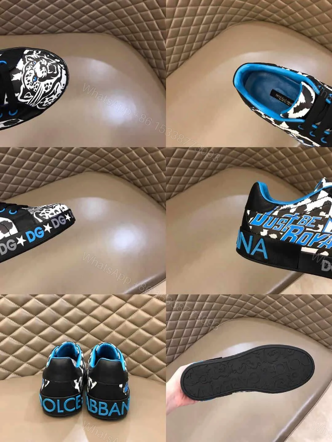 View 10 of DOLCE & GABBANA PORTOFINO JUNGLE SPORT SNEAKERS – DG90