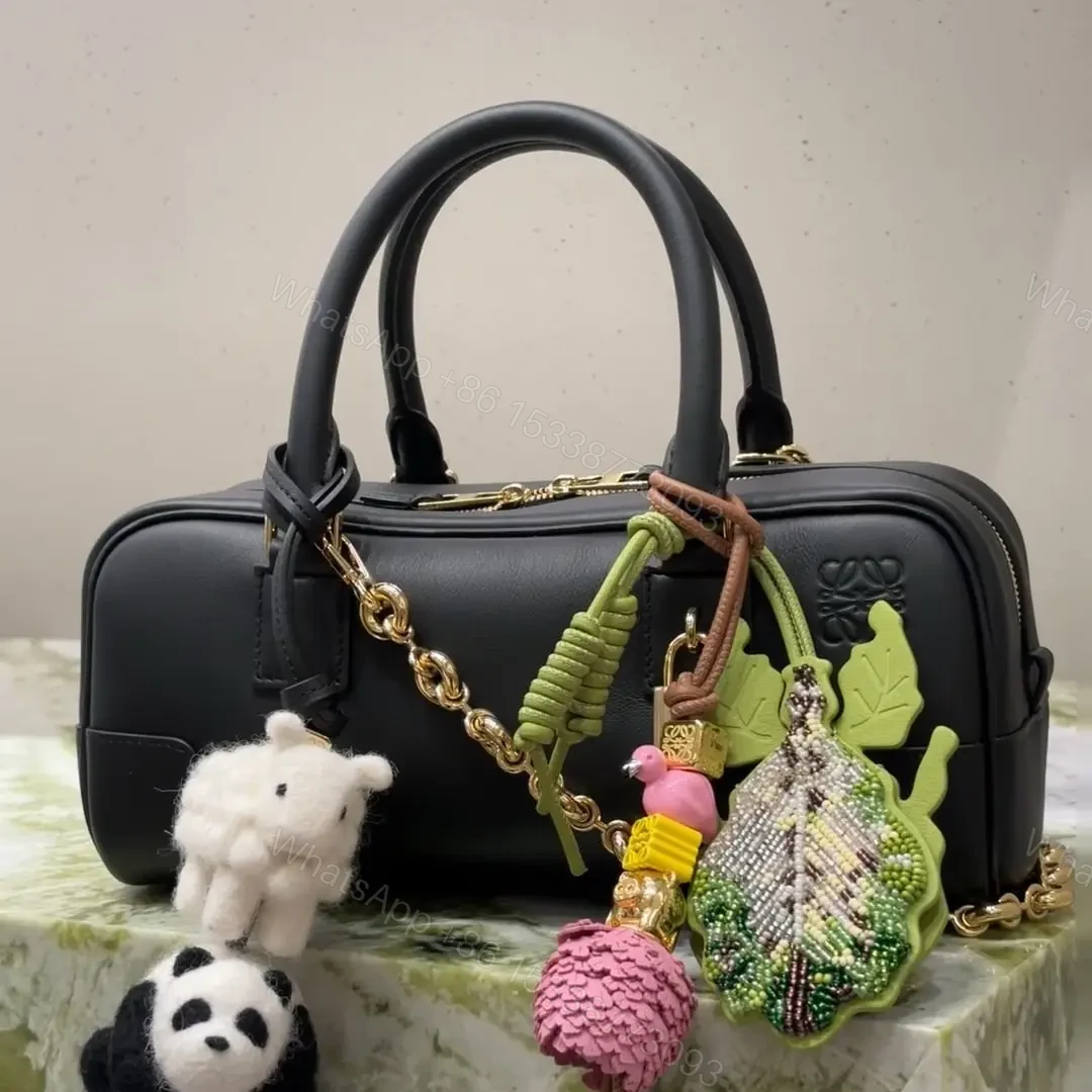 View 13 of 高仿Loewe*Amazona系列1100橫版手提包黑色免檢版