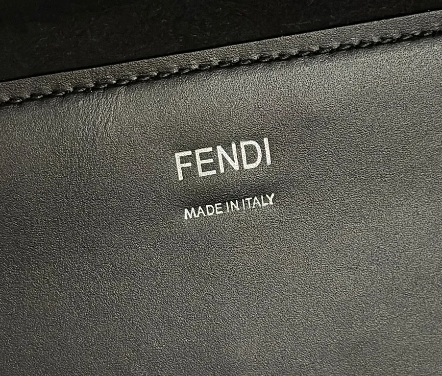 View 2 of Fendi-Style Structured Tote: Luxe Everyday Carryall