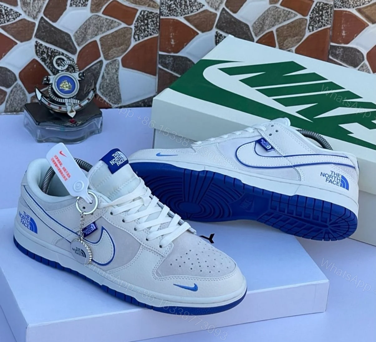 View 6 of First Copy Nike SB Dunk x The North Face Sneakers