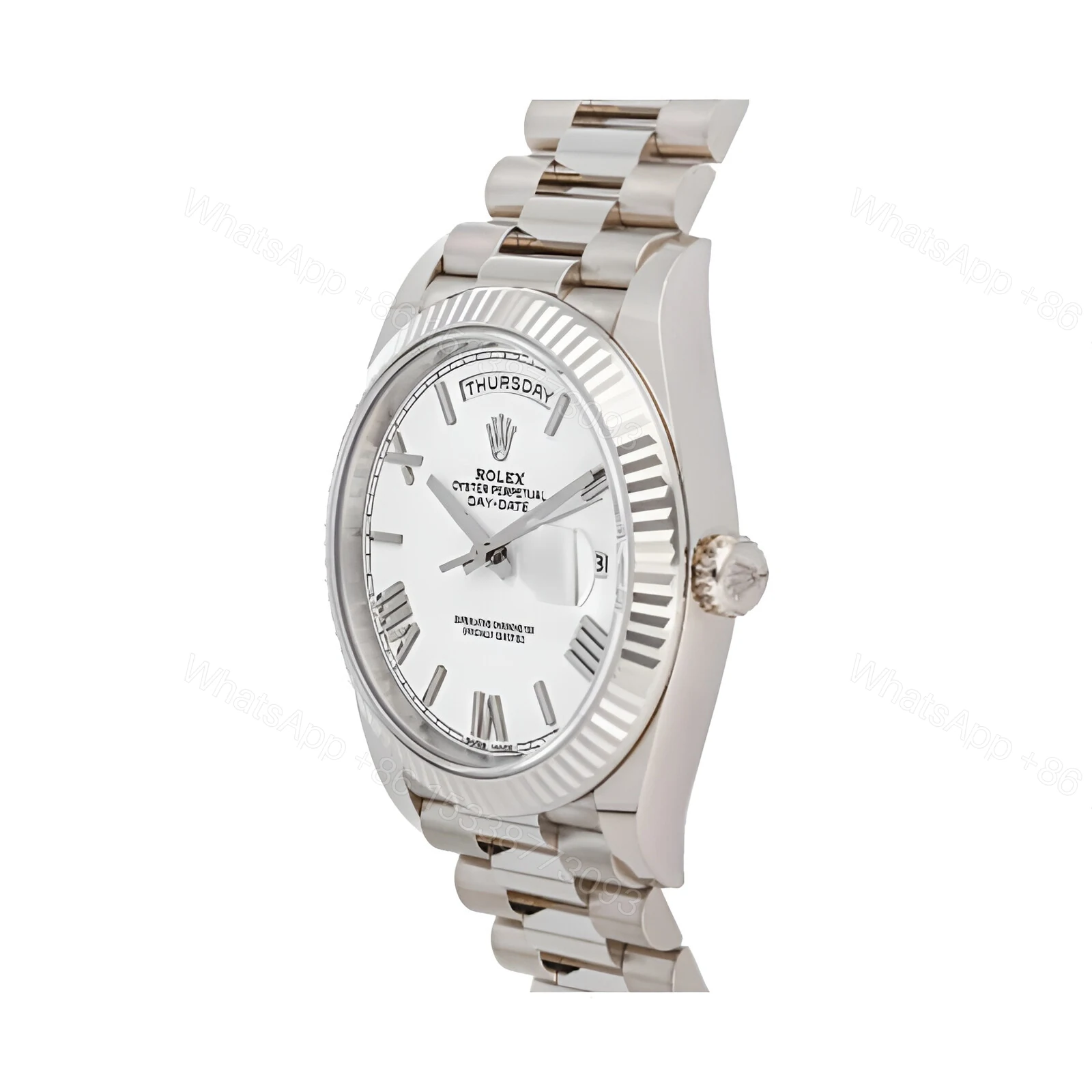 View 3 of Rolex Day-Date Stripe Dial Replica