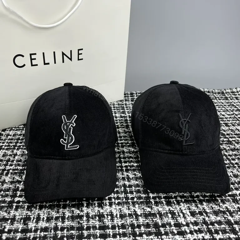 View 9 of Corduroy YSL-Inspired Cap: Subtle Luxury, All-Day Comfort