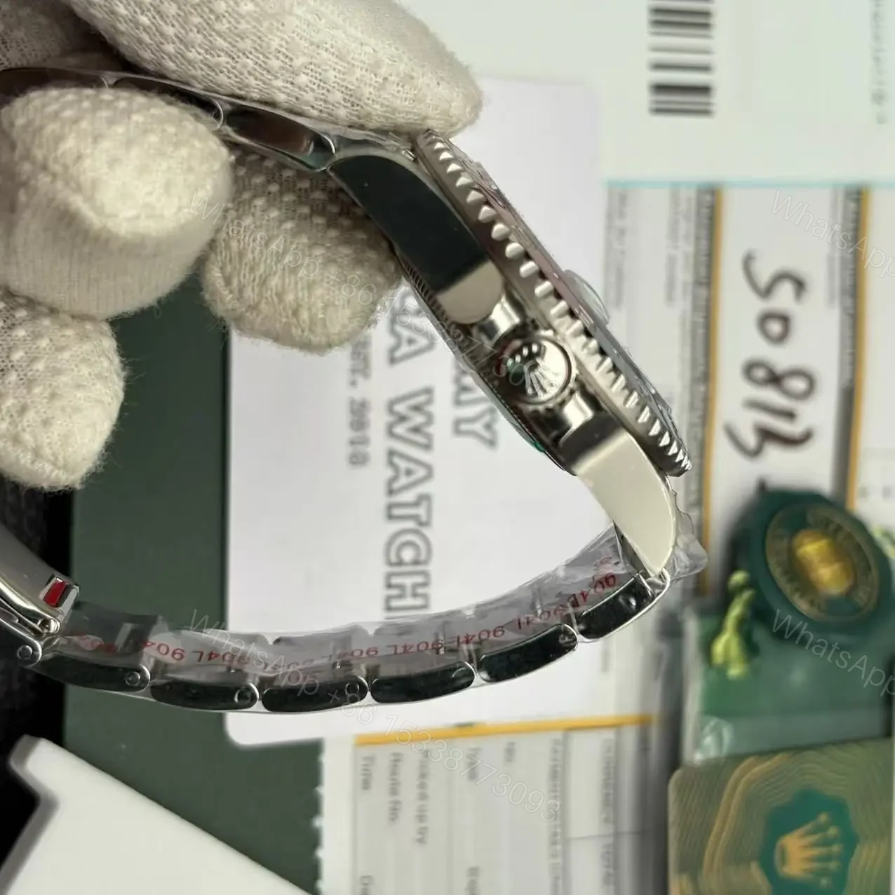 View 5 of Best Swiss Clone Rolex Replica GMT Meteorite dial