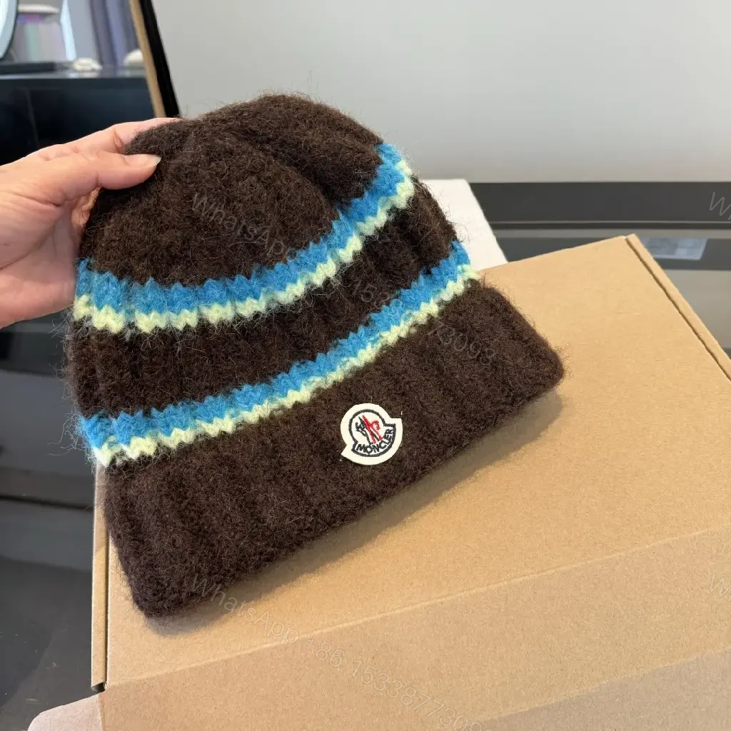 View 2 of Bold Stripes Cozy Warmth Knit Beanie