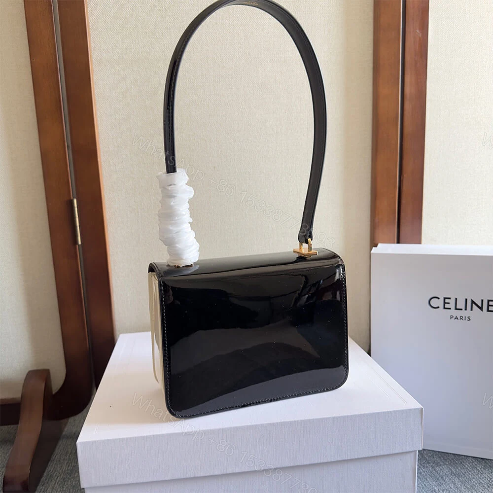 View 4 of CELINE TEEN GARANCE bag in BICOLOUR PATENT CALFSKIN(HIGH-END GRADE)