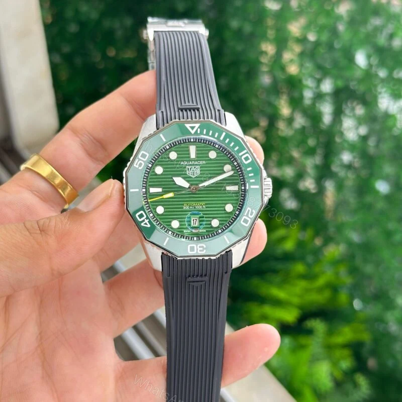 Tag Heuer Aquaracer Green 43mm Automatic — view 1