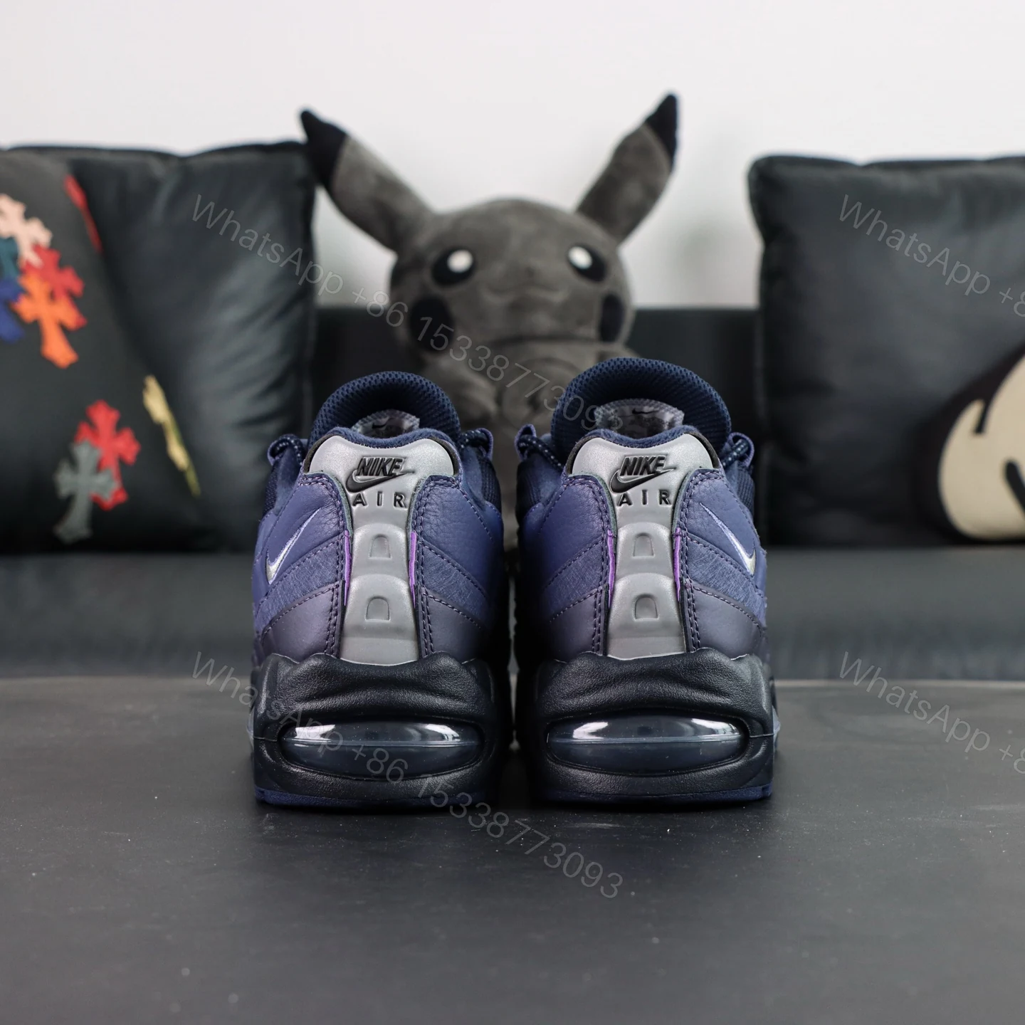 View 7 of Air Max 95 Purple Black
