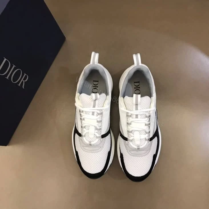 View 6 of B22 SNEAKER TECHNICAL MESH WITH AND CALFSKIN – CD115