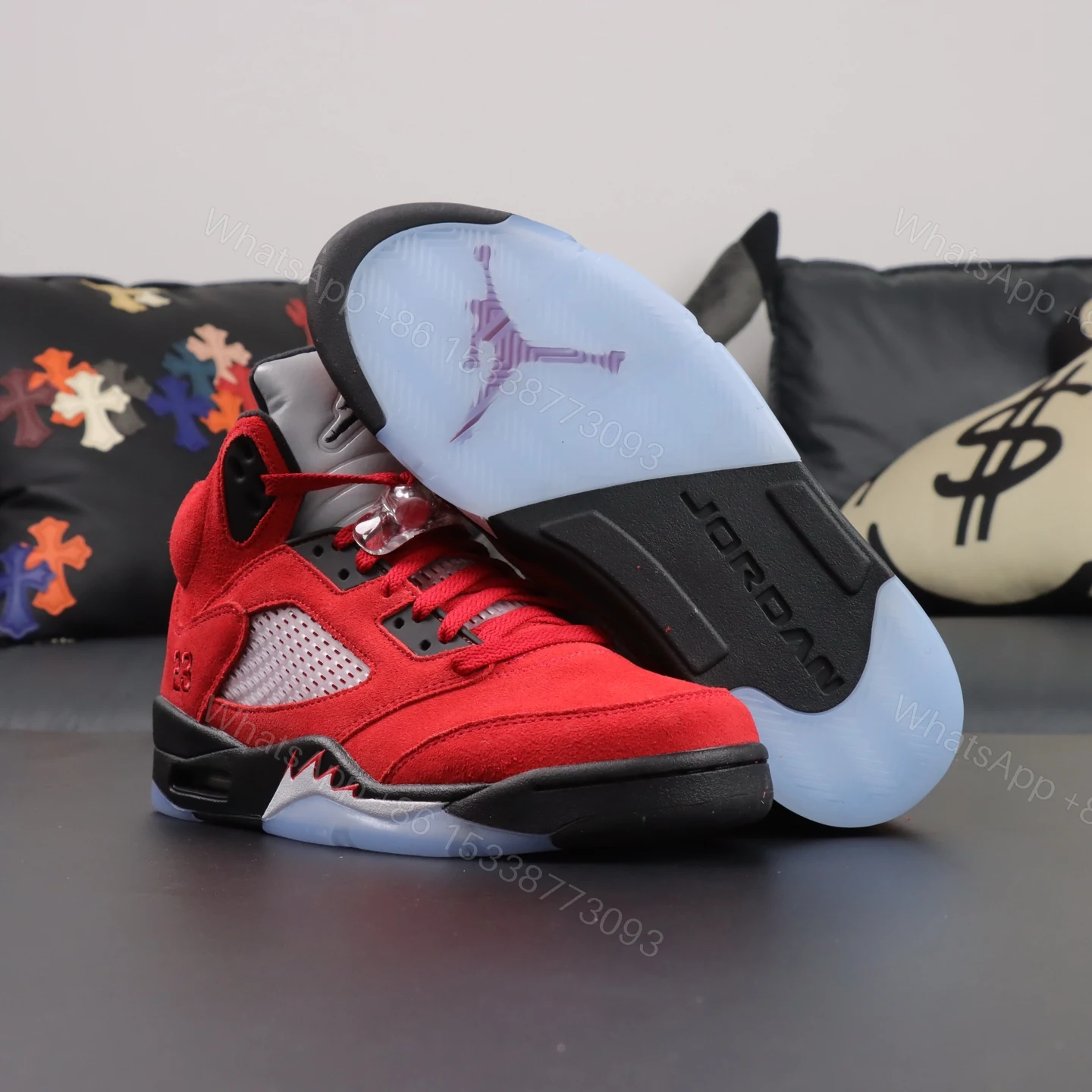 View 3 of Air Jordan 5 Retro Toro Bravo Reps