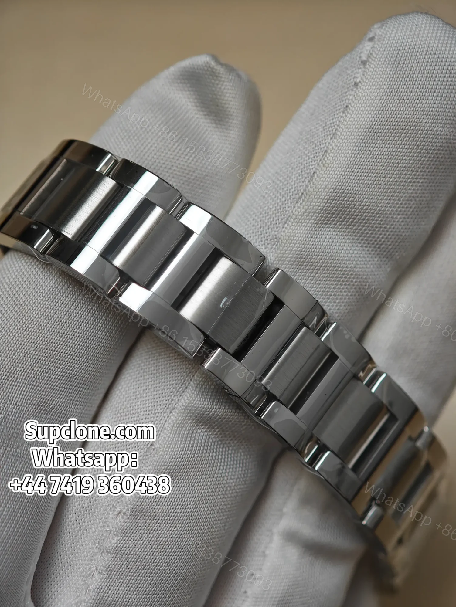 View 6 of Cartier Ballon Bleu 28mm WE902073 Super Clone Silver Plated Dial