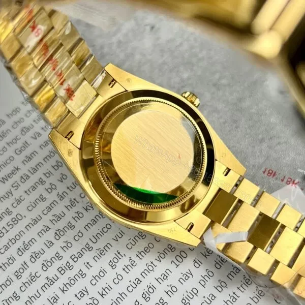 View 6 of Superclone Rolex Day-Date Champagne Dial 128398tbr-0037 36 mm