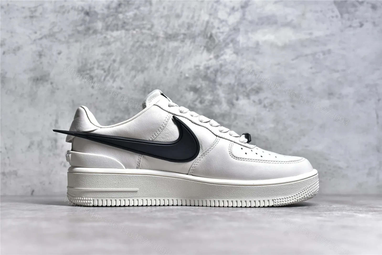 View 5 of AMBUSH x Nike Air Force 1 Low White Reps