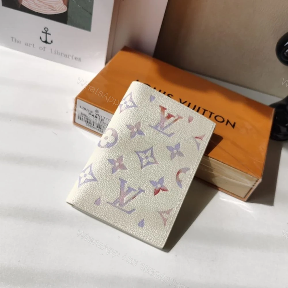 View 2 of Louis Vuitton Passport Cover Dream Beige 14Cm M25917
