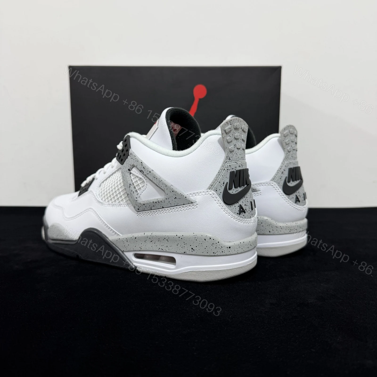 View 5 of Air Jordan 4 Retro White Cement 2016 Reps