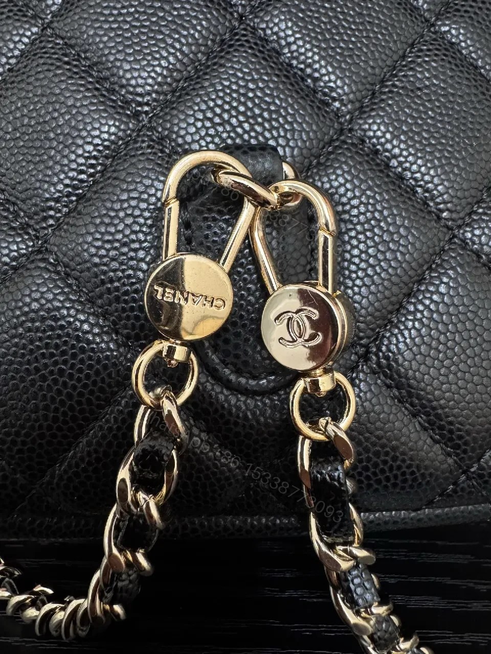View 5 of Quilted Black Mini Backpack: Luxe, Compact, Everyday