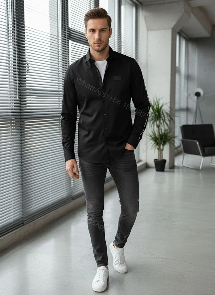 View 5 of First Copy Armani Exchange Original Cotton Shirts