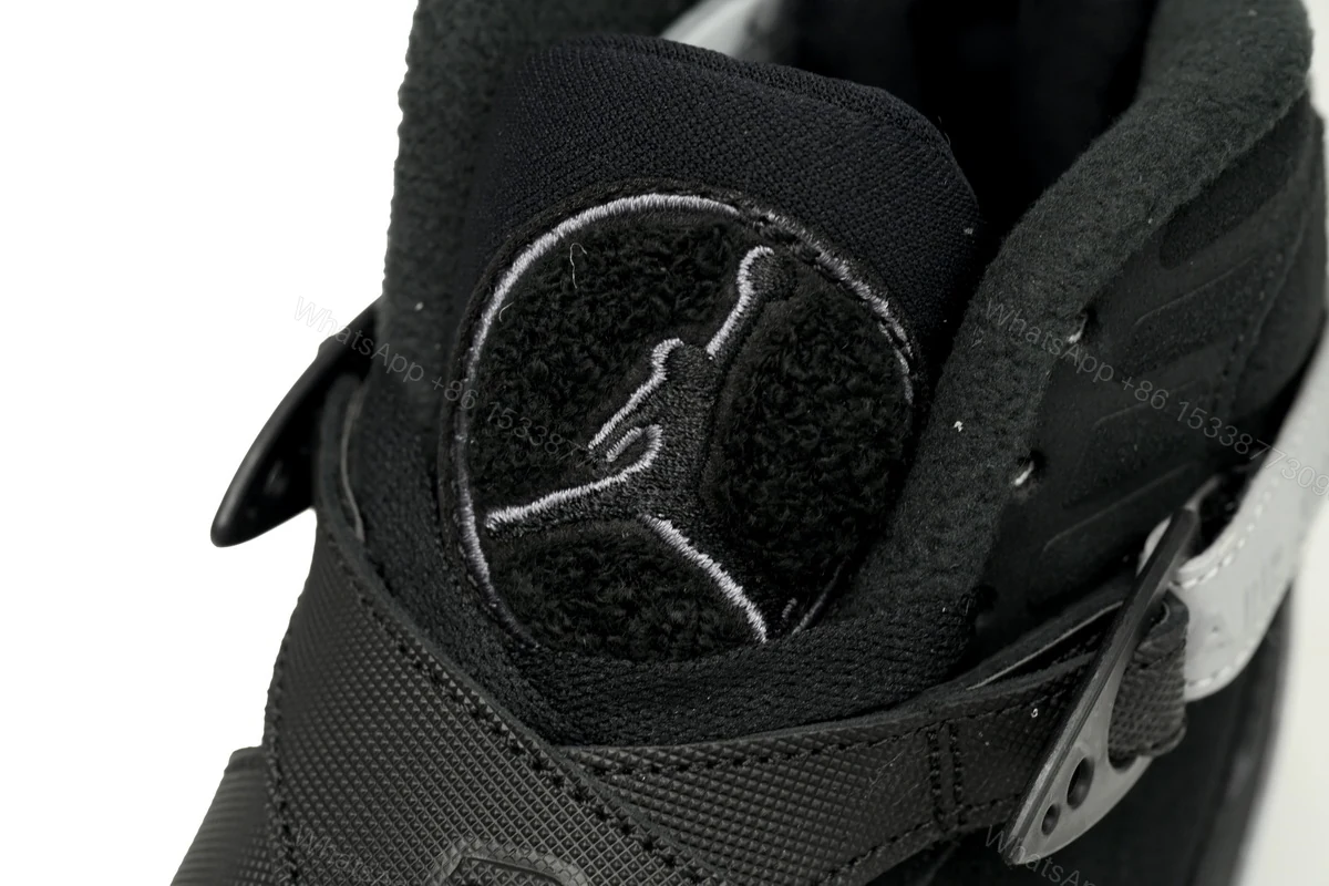 View 7 of Air Jordan x OVO Nike AJ VIII 8 Black Ash FD1334-001