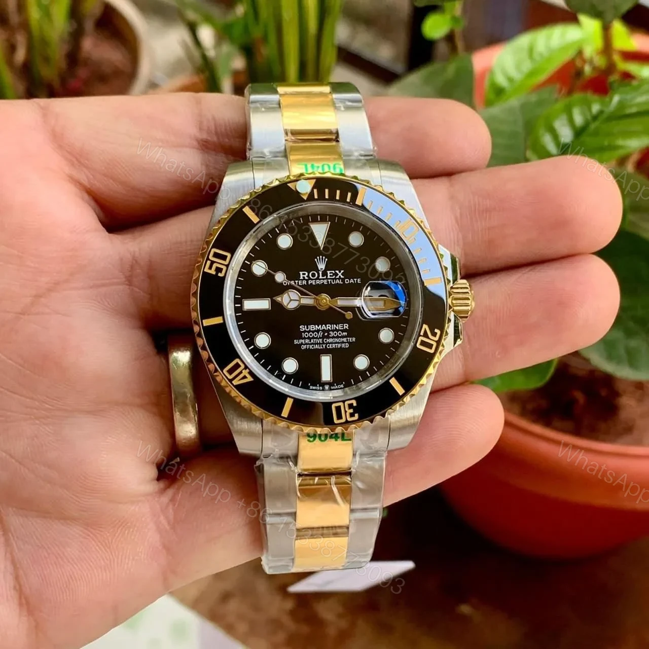View 3 of Rolex Submariner Gold & Silver