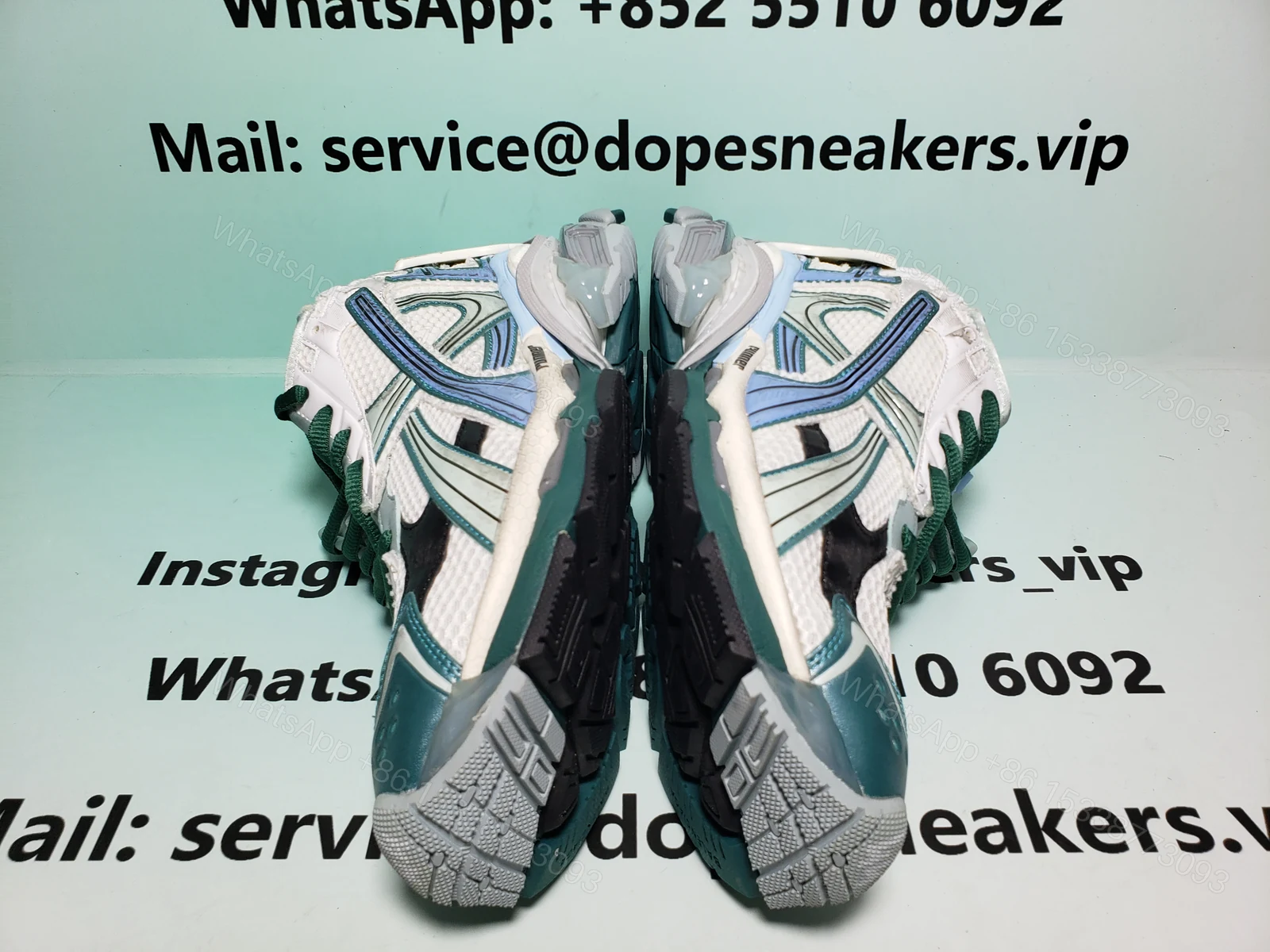 View 6 of Balenciaga Runner WMNS White Green 772767W3RMU9034