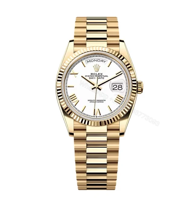 Superclone Rolex Day-Date White Dial 128238-0113 36 mm — view 1