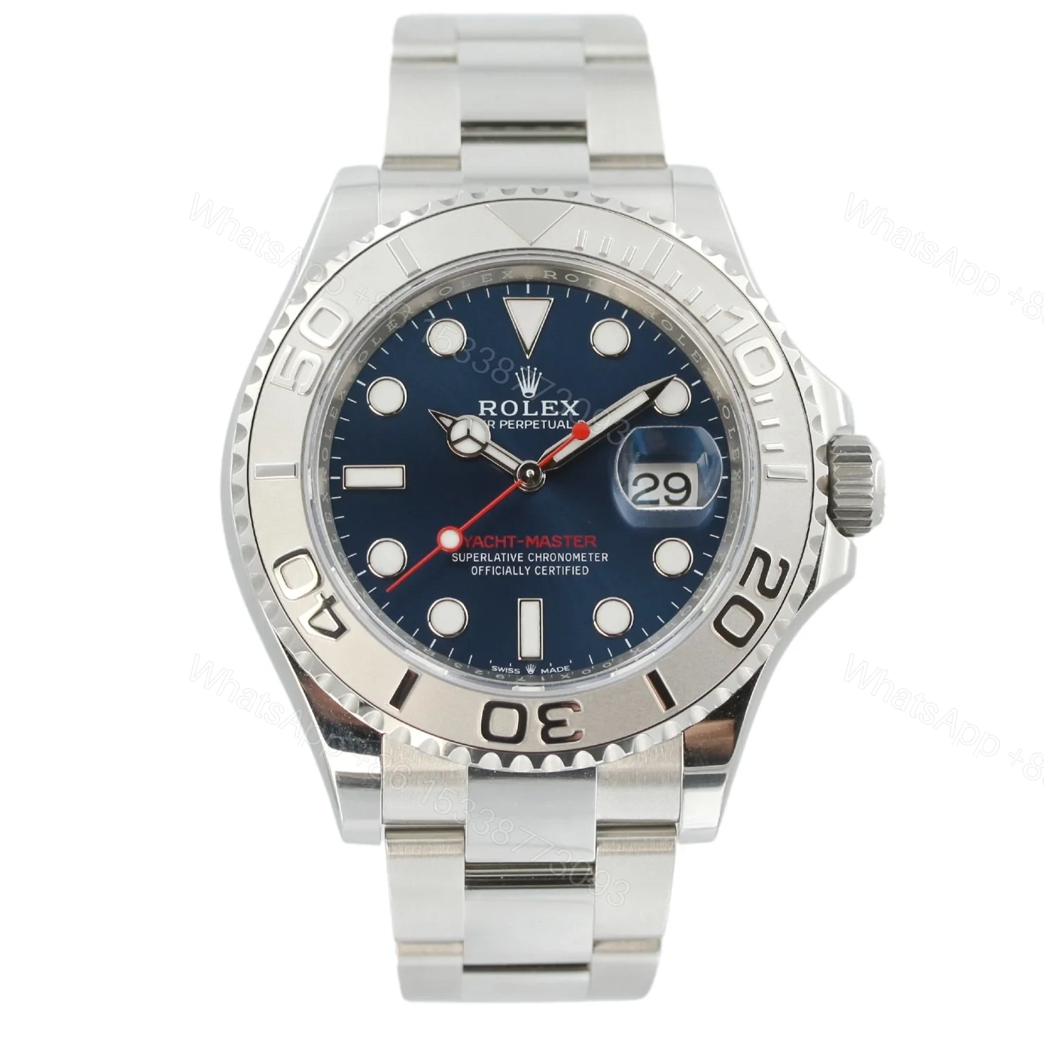 Superclone Rolex Yacht-Master Blue Dial 126622 — view 1