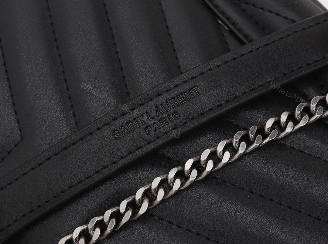 View 8 of Saint Laurent Women Loulou Small in Quilted