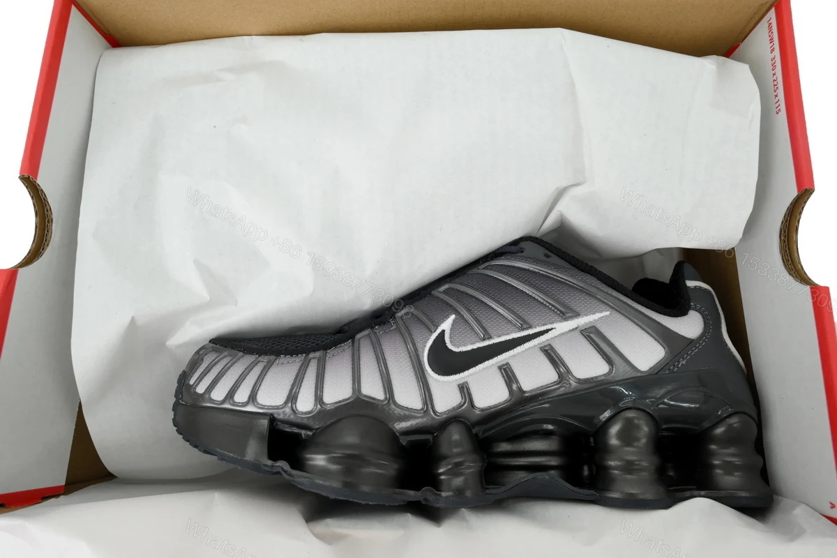 View 6 of Nike Wmns Shox TL Fade 'Off Noir White' IH1336-002