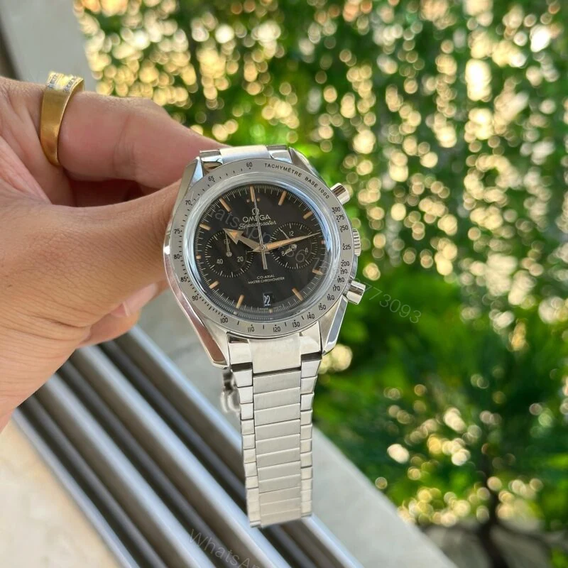 View 5 of Omega Speedmaster 57 Co-Axial Black Dial 41mm Quartz