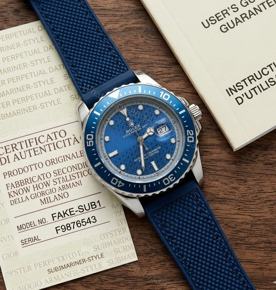 View 3 of FIRST COPY ROLEX OYSTER PERPETUAL “SUPERLATICE-YACHT MASTER” WATCH