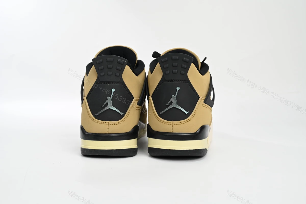 View 9 of Air Jordan 4 Retro Fossil (W) AQ9129-200
