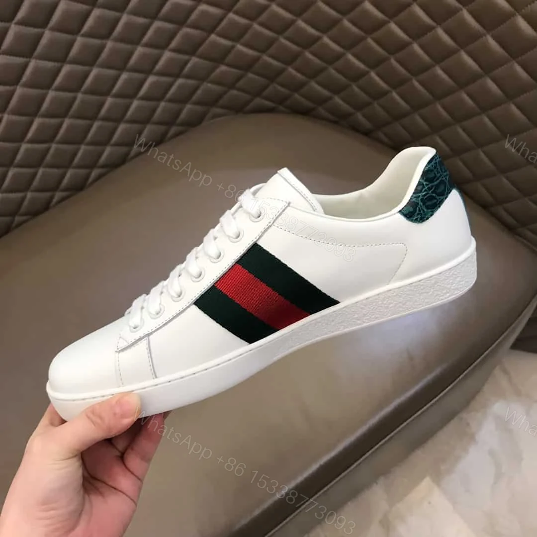 View 8 of GUCCI ACE LEATHER SNEAKER – GC34