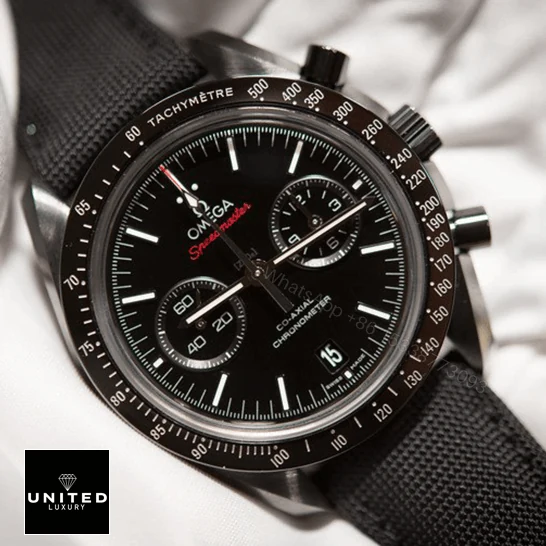 View 5 of Omega Speed Master Dark Side of the Moon Replica