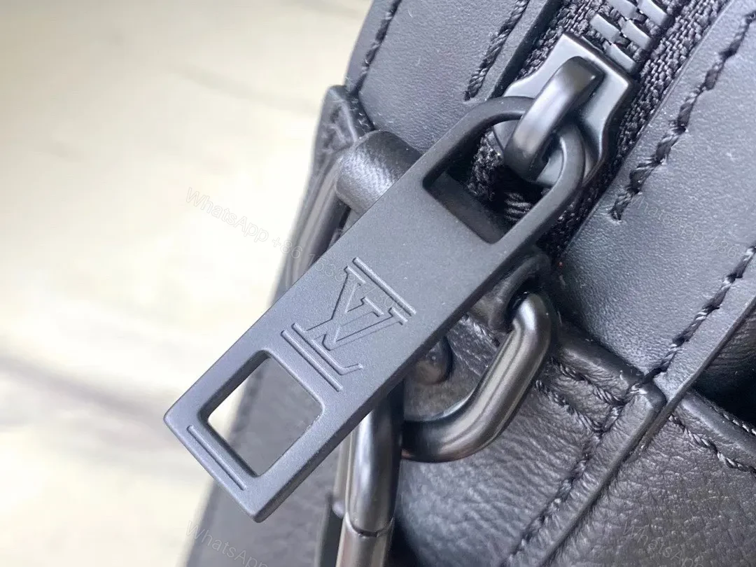View 5 of Louis Vuitton LV Fastline Men’s Handbag Black 23.5x18x7cm
