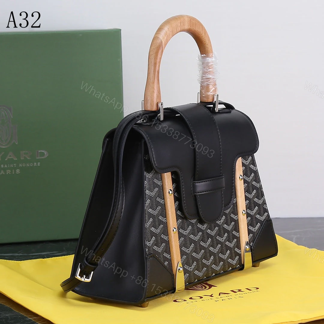 View 3 of GOYARD SAIGON PM BAG BLACK 20CM