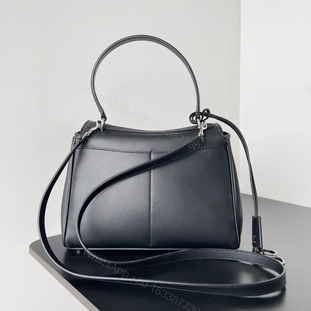 View 2 of 高仿BalenciagaRodeo系列手提單肩包黑銀XS