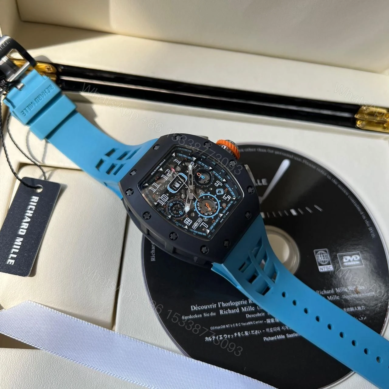 View 6 of Richard Mille RM 11-04 Mancini Carbon TPT
