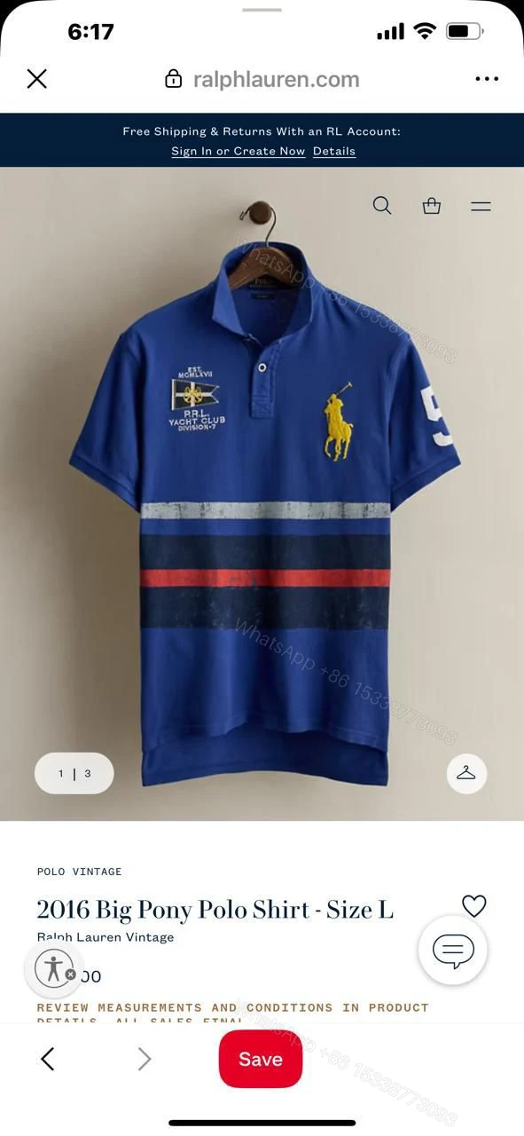 View 3 of FIRST COPY RALPH LAUREN POLO TEES