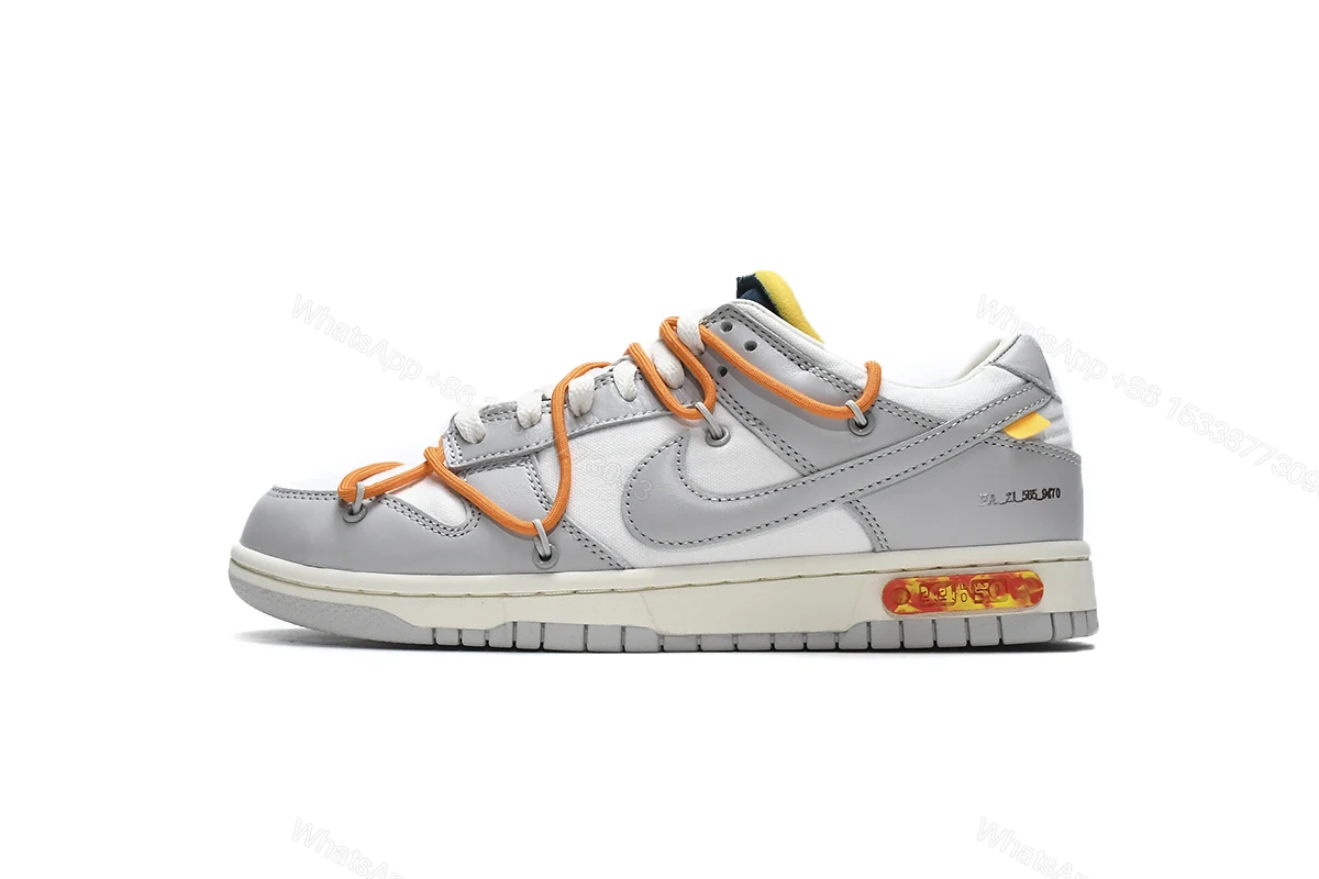 View 10 of OFF WHITE x Nike Dunk SB Low The 50 NO.44 DM1602-104
