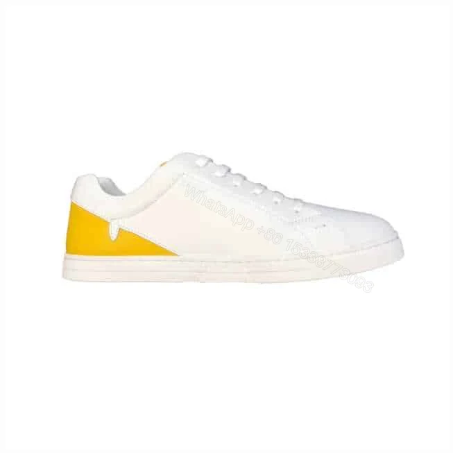 FENDI CORNER BUGS LOW-TOP SNEAKERS IN WHITE – FD07 — view 1