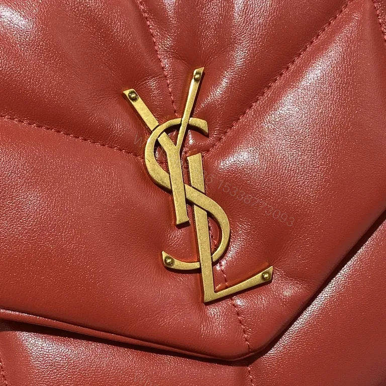 View 2 of Bold Red Quilted Leather Shoulder Bag - Day-to-Night Luxe